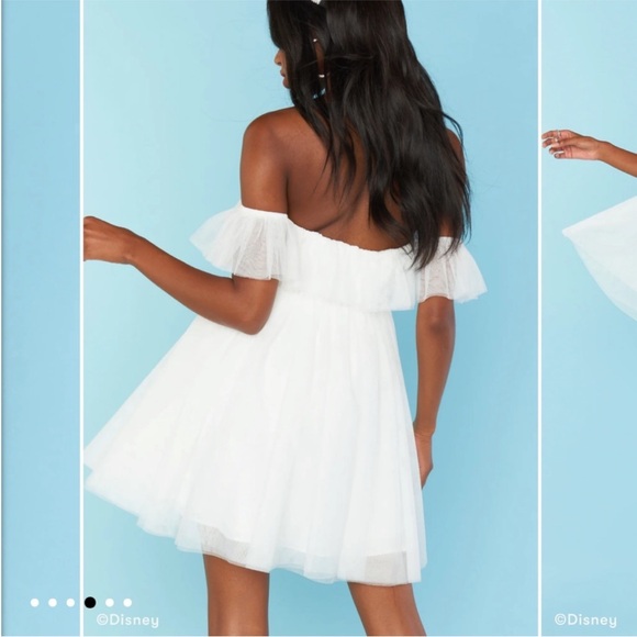 NWT Show Me Your MuMu x Disney Cinderella Have A Ball Babydoll Tulle Dress XL - Picture 5 of 15